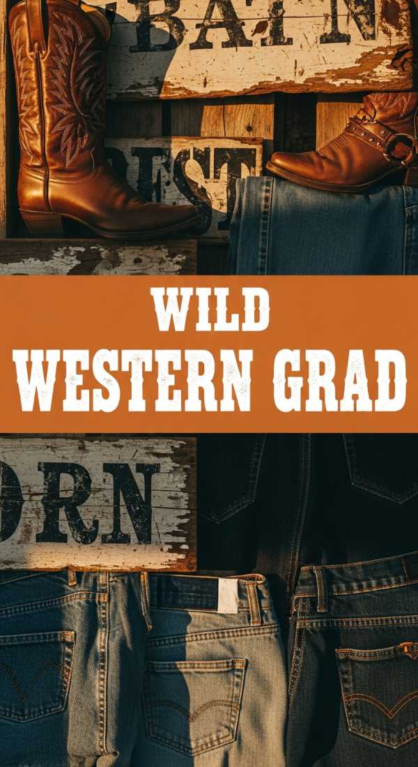 Wild Western Graduation Style