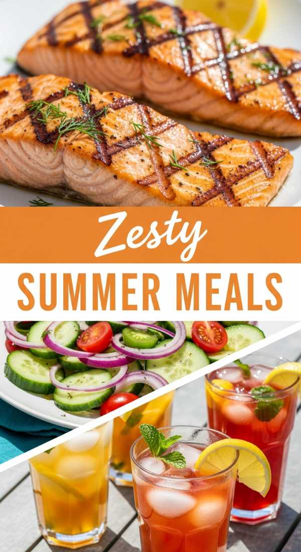Zesty and Light Summer Meal Ideas