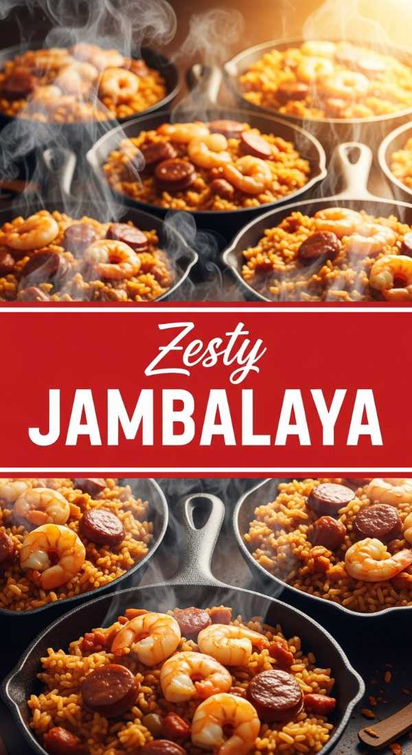 Zesty Jambalaya Dinner Ideas