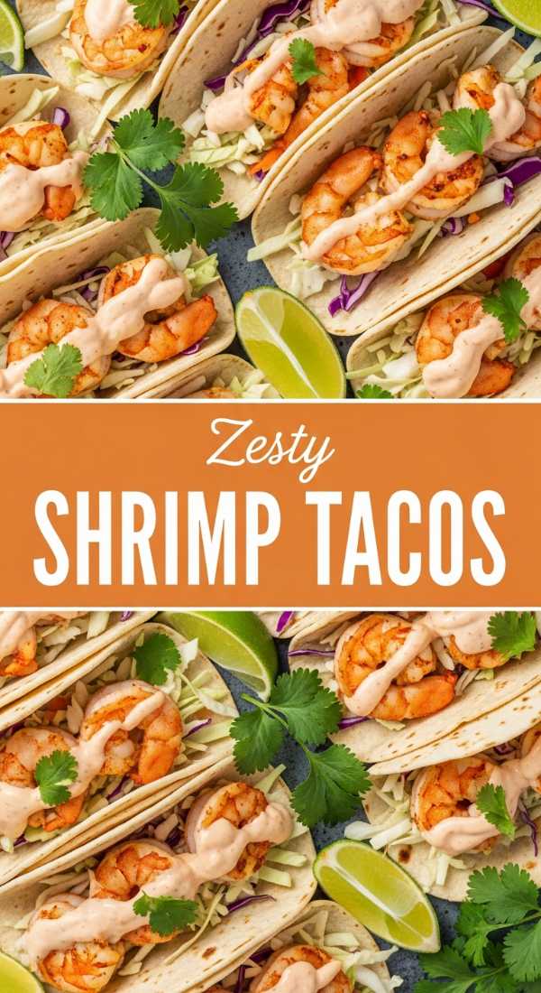 Zesty Lime Shrimp Tacos Meal Prep