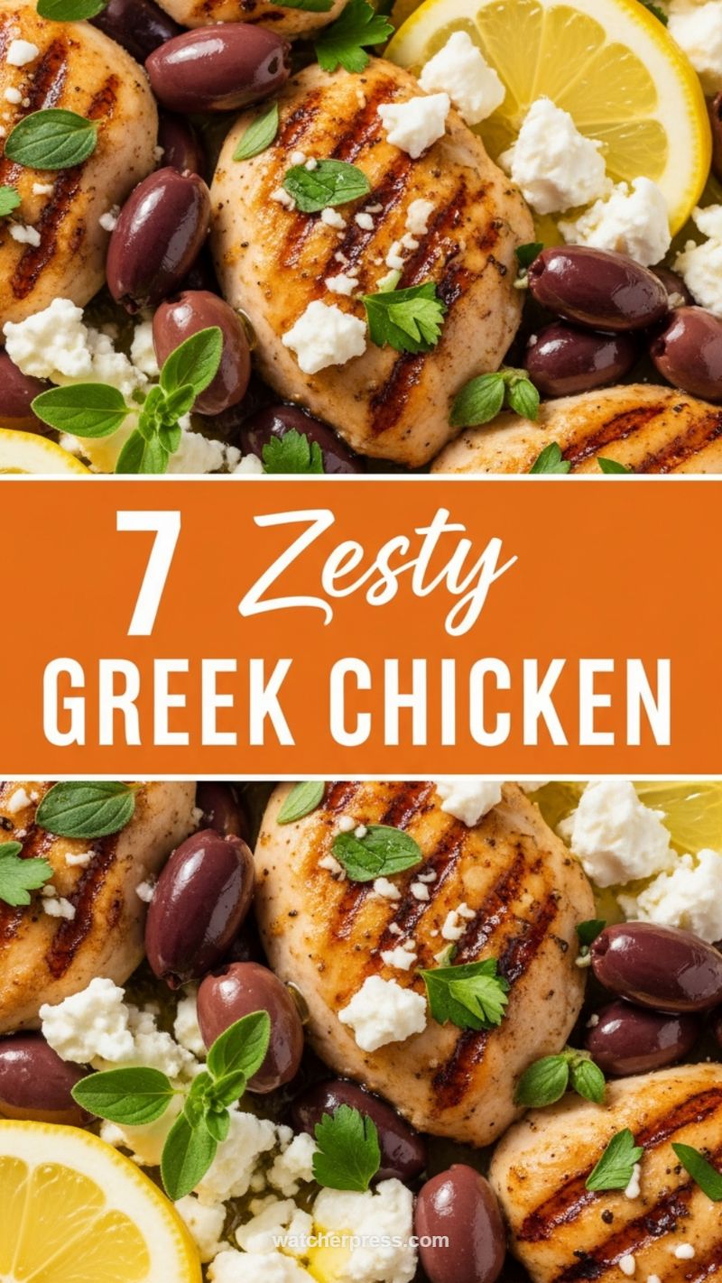 Zesty Mediterranean Greek Chicken