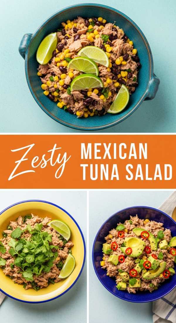 Zesty Mexican Tuna Salad Recipe