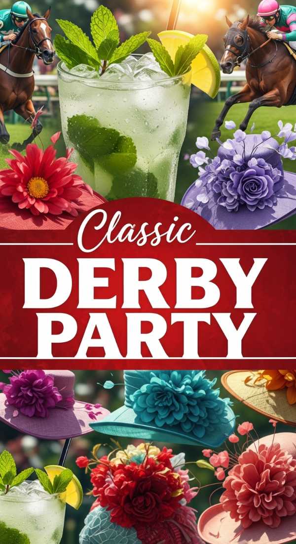 Classic Kentucky Derby Party Ideas Decorations