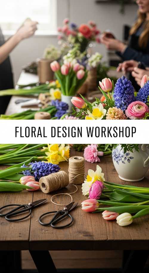 Creative Floral Design Workshop for Events