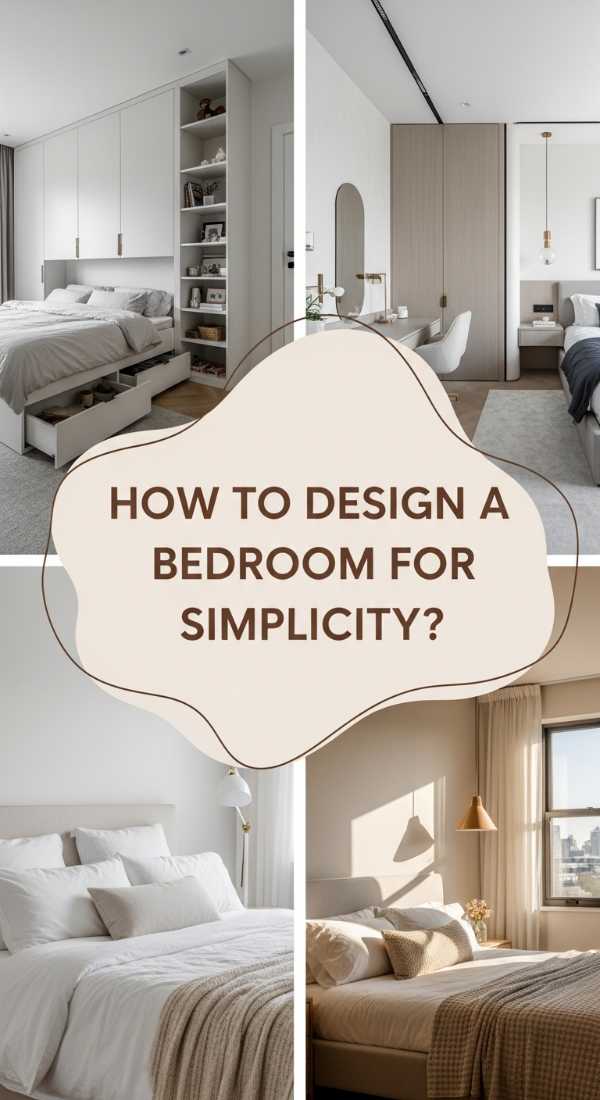 How to Design a Bedroom for Simplified Living