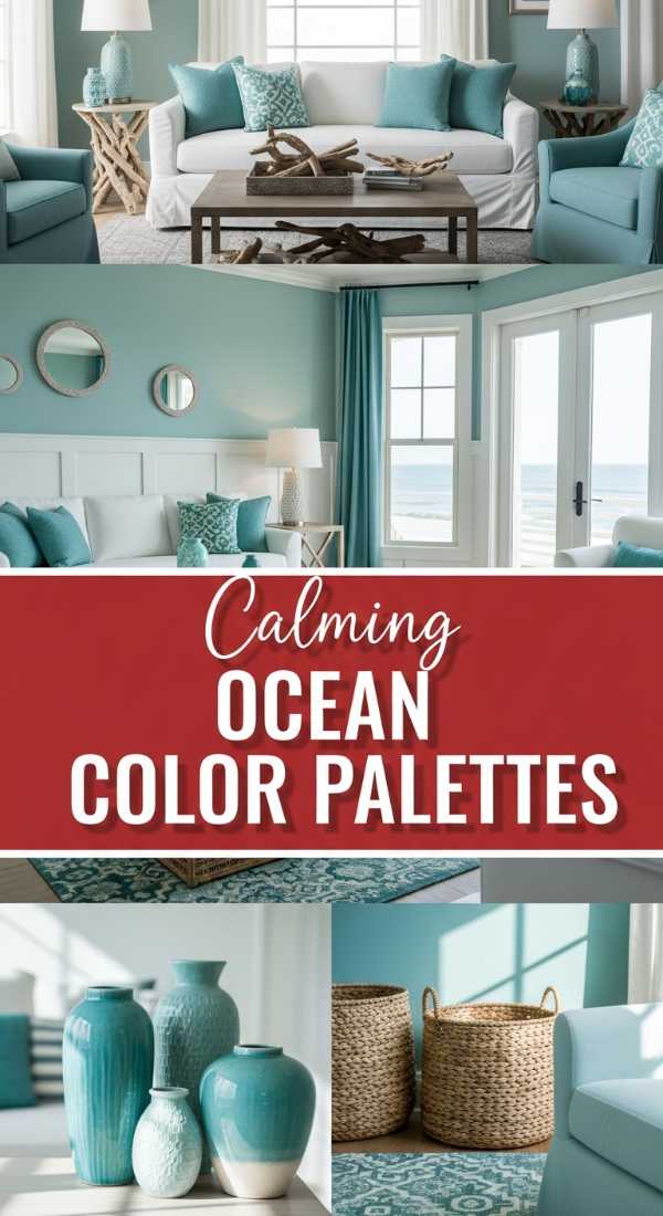 Ocean Inspired Color Palettes