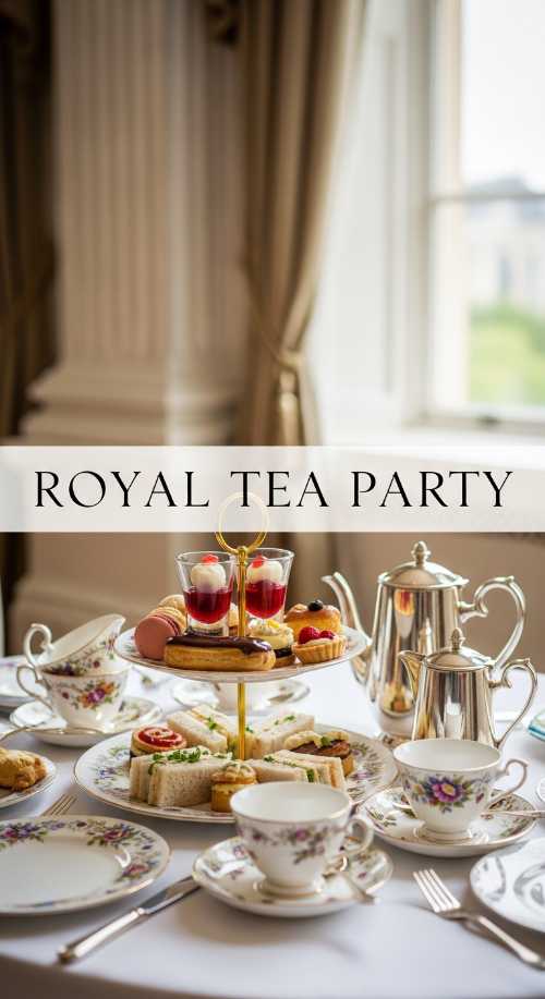 Sophisticated Royal Tea Party Theme