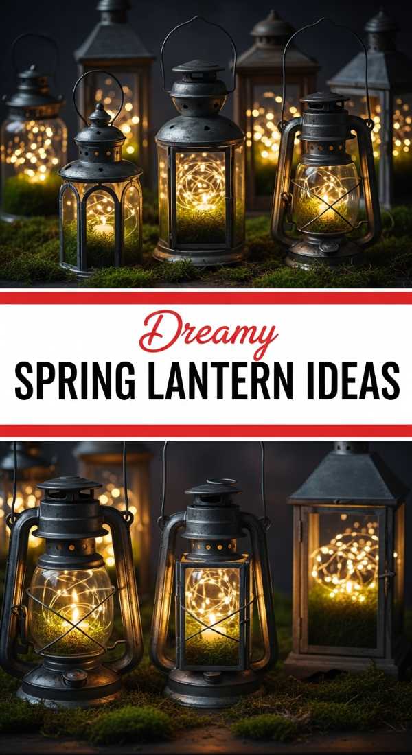 Spring Lantern Decor Ideas