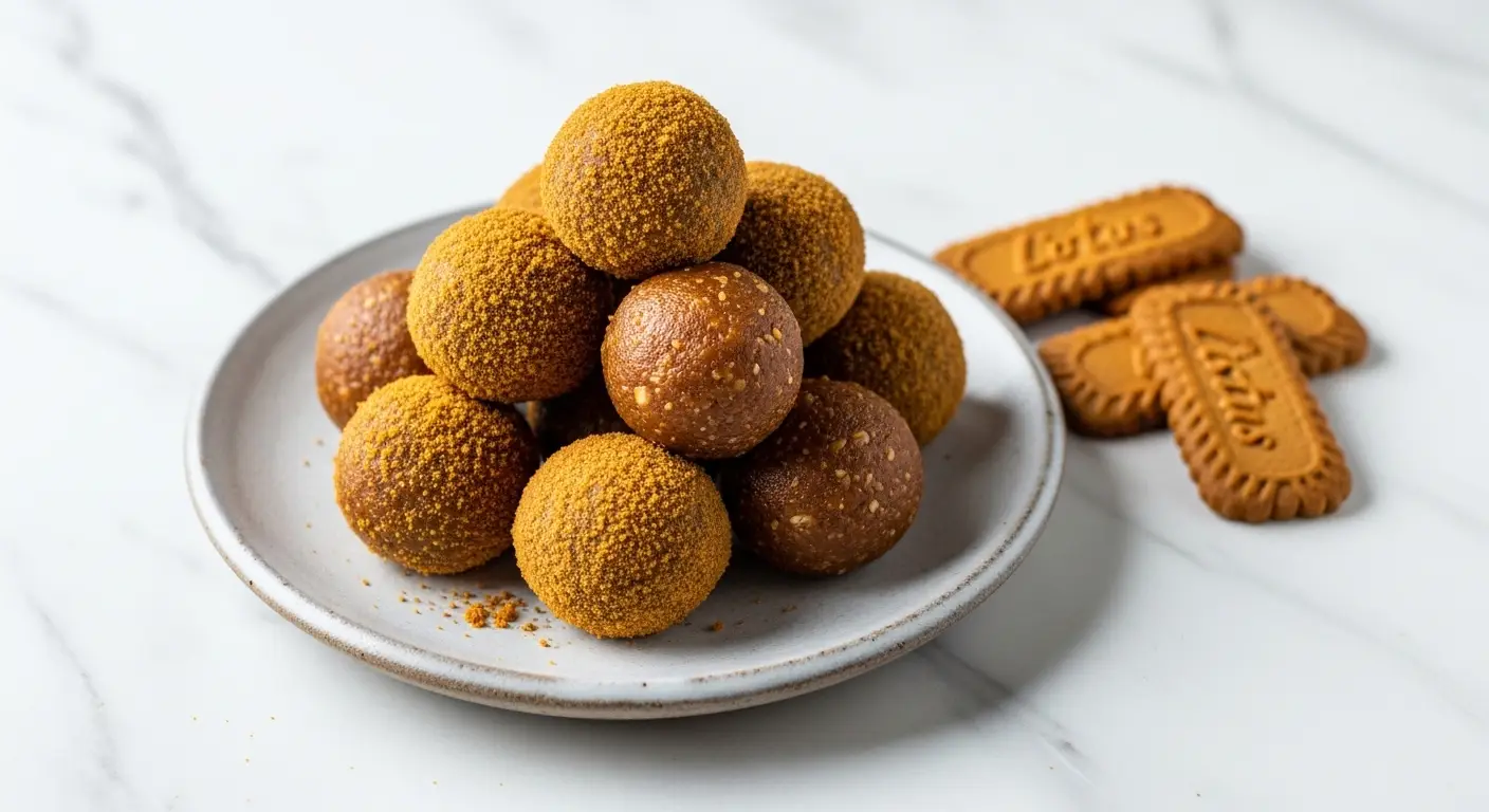 Best Ever Homemade Biscoff Protein Energy Balls