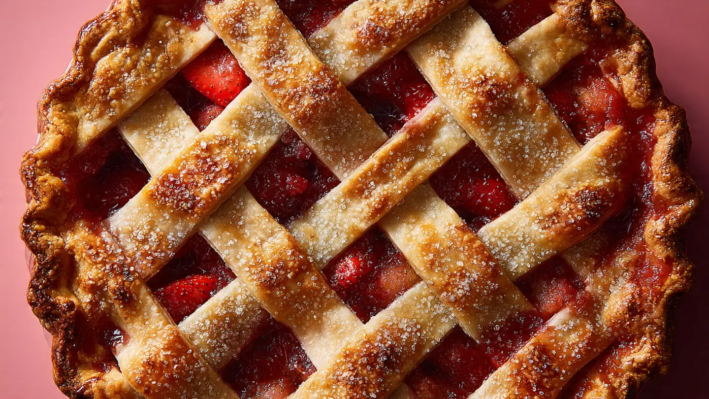 Easy Strawberry Rhubarb Pie for Beginners