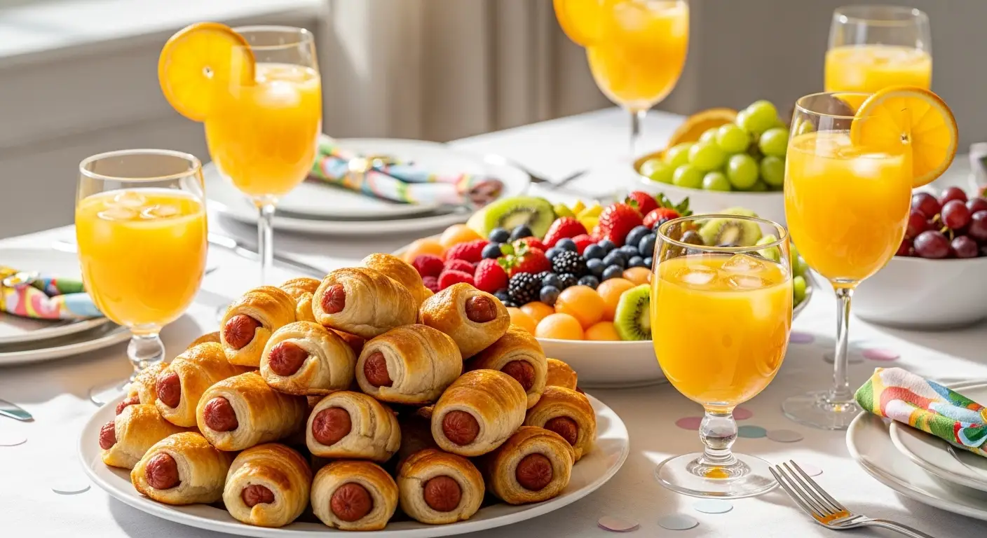 Breakfast Pigs in a Blanket
