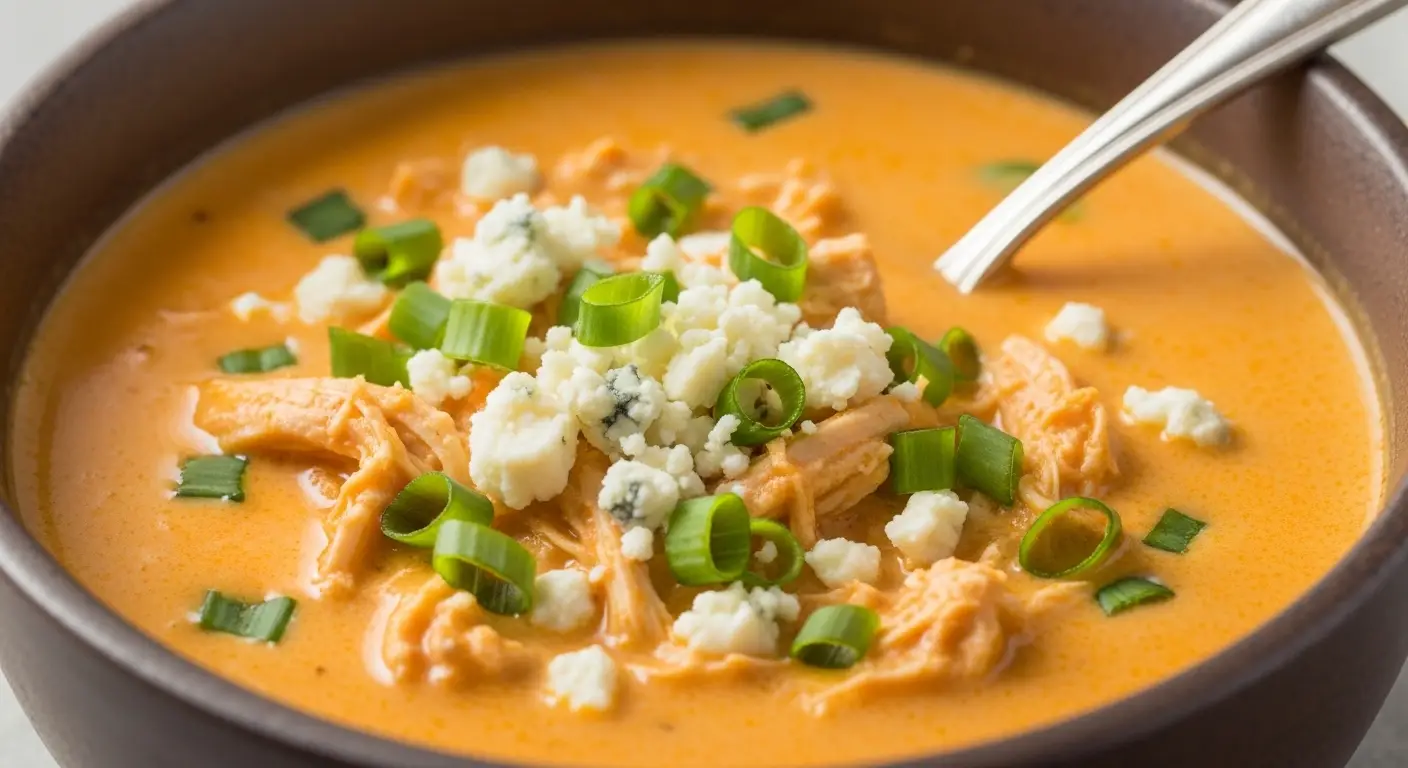 Spicy Buffalo Chicken Soup