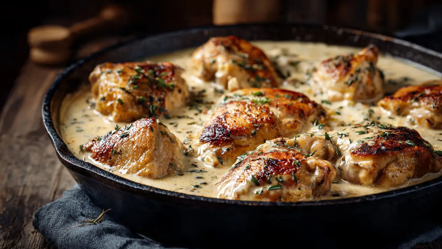 Creamy Garlic Chicken