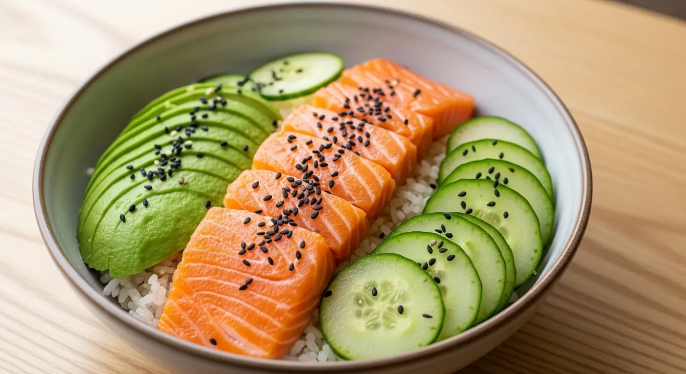 Salmon Rice Bowls