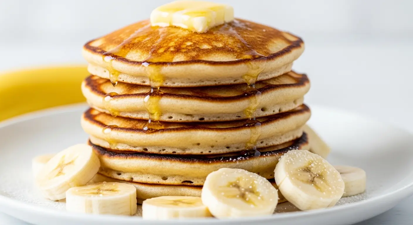 3-Ingredient Banana Pancakes
