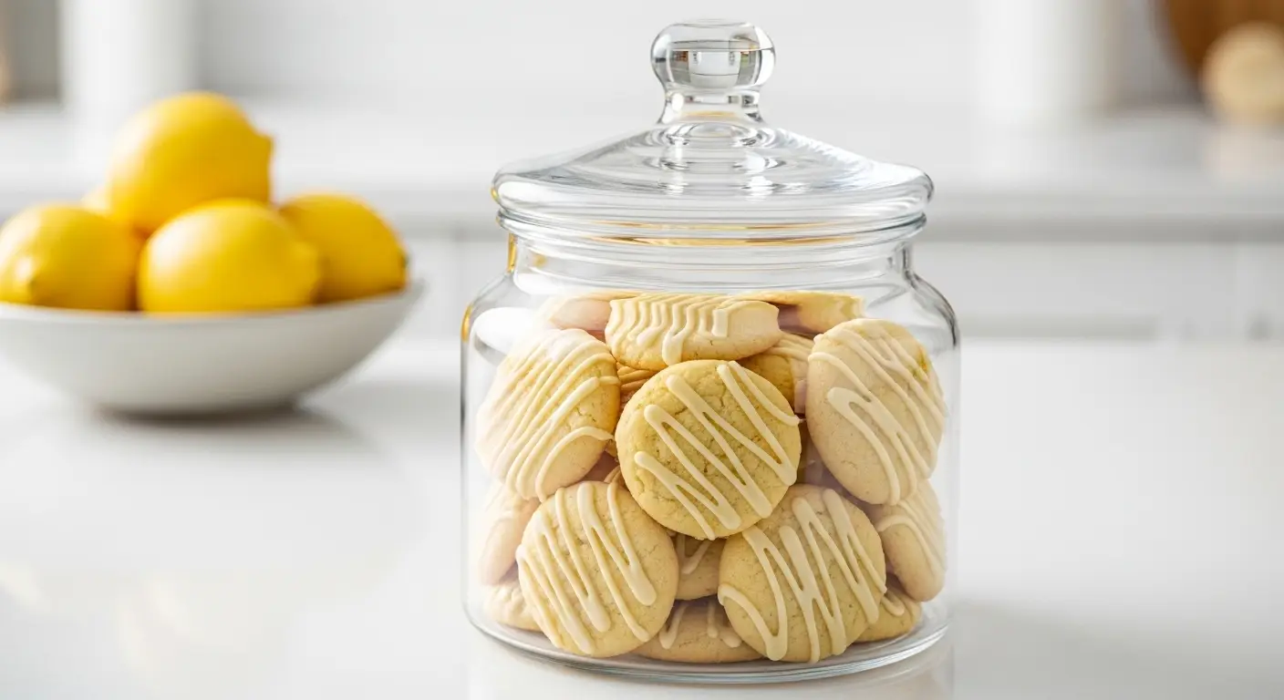 Lemon Meltaway Cookies: Soft and Zesty