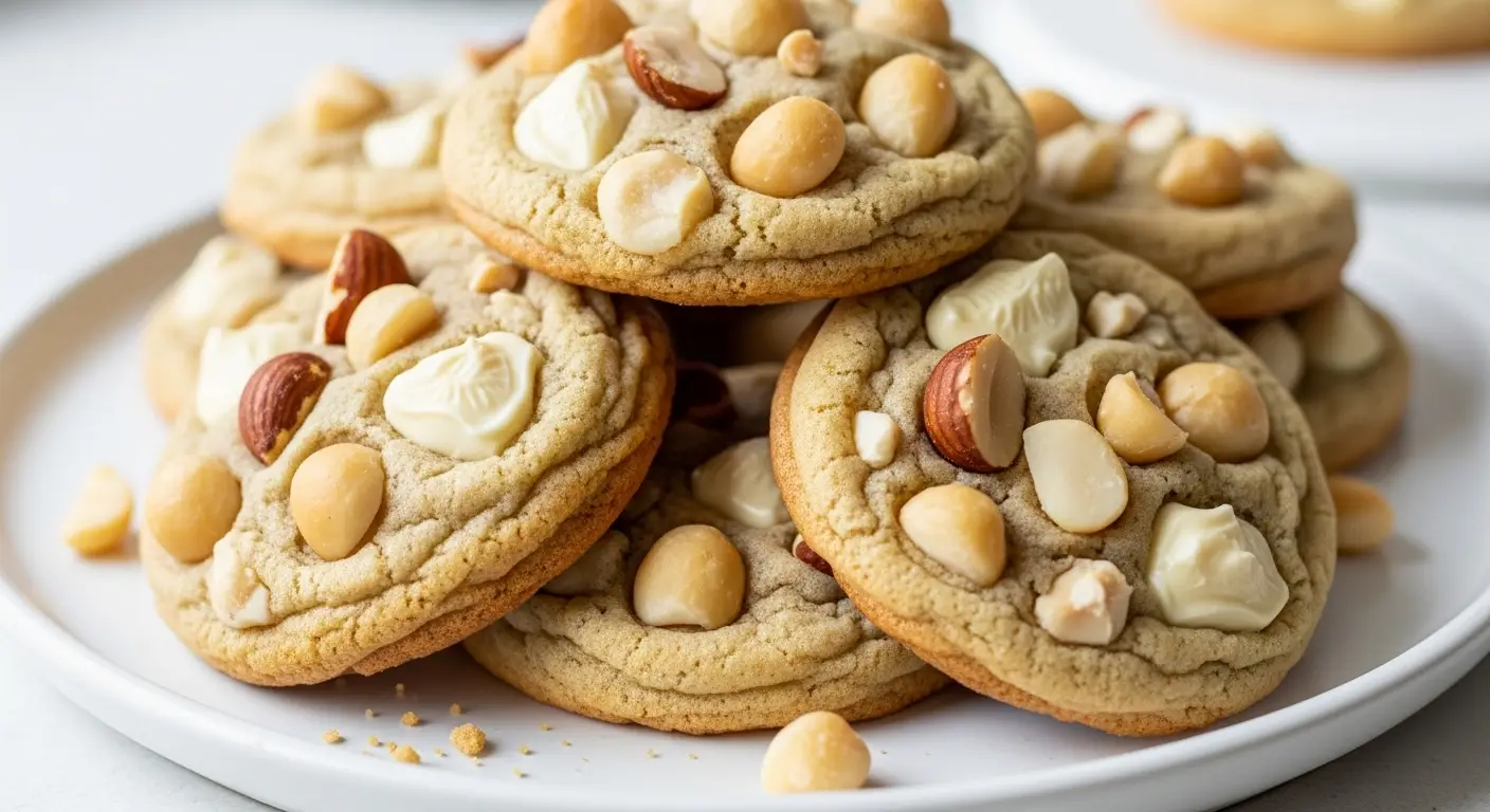 White Chocolate Macadamia Nut Cookies: Sweet and Salty