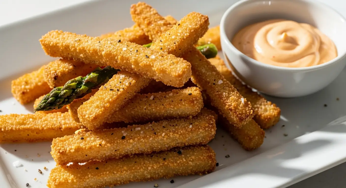 Best Ever Crispy Air Fryer Asparagus Fries