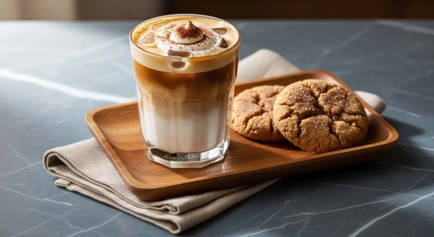 Iced Cinnamon Vanilla Latte