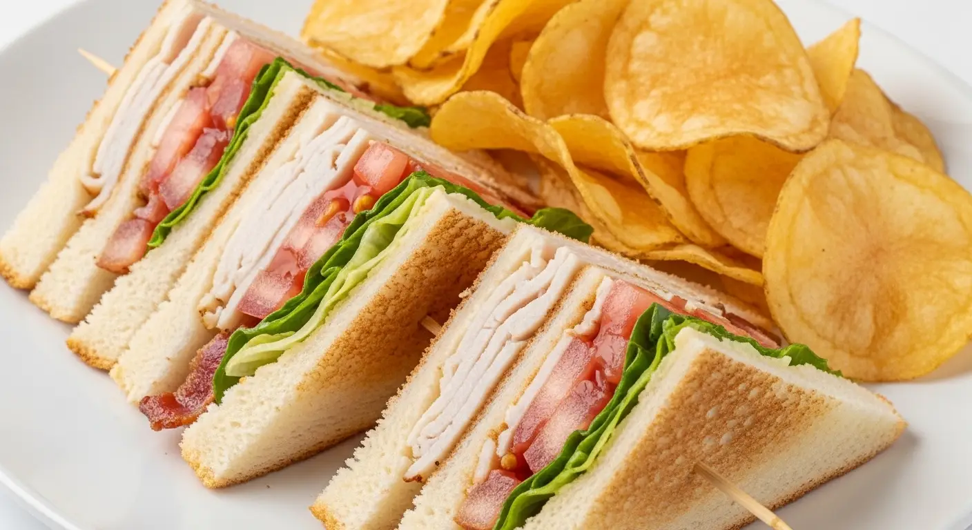 Easy Turkey Club Sandwich