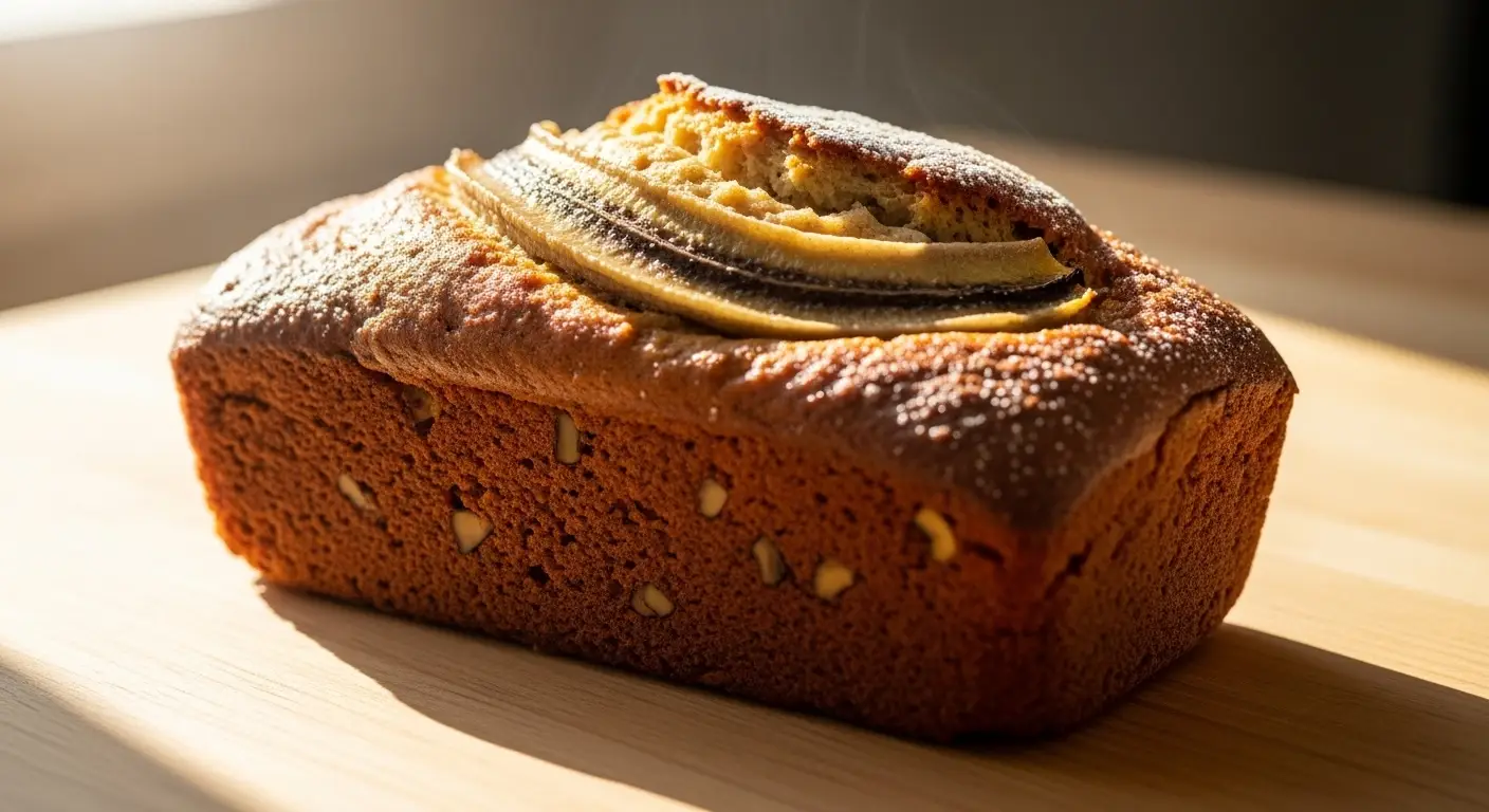 3 Ingredient Healthy Banana Bread for Guilt Free Snacking