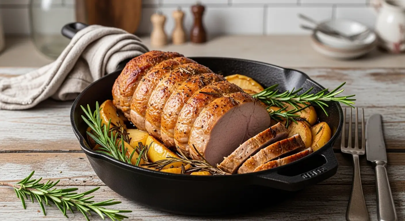 Pork Tenderloin with Apples