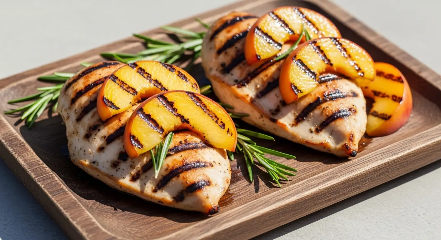 Grilled Peach Chicken