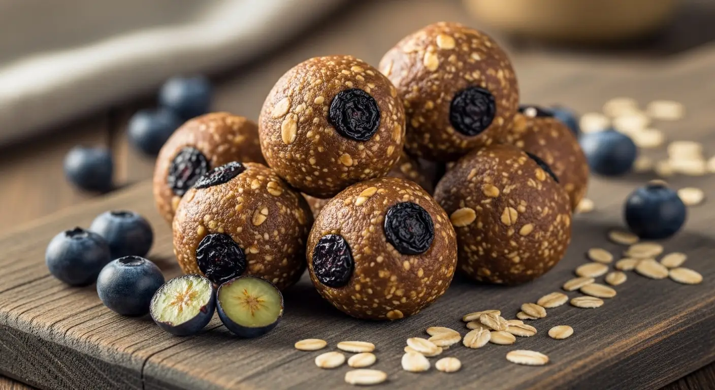 Blueberry Muffin Energy Balls
