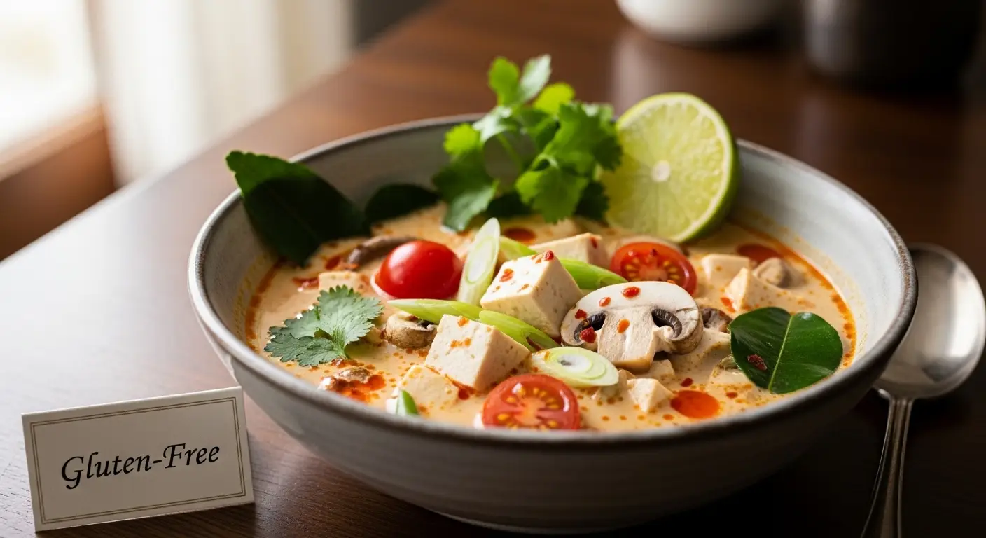 Thai Coconut Curry Chicken Soup