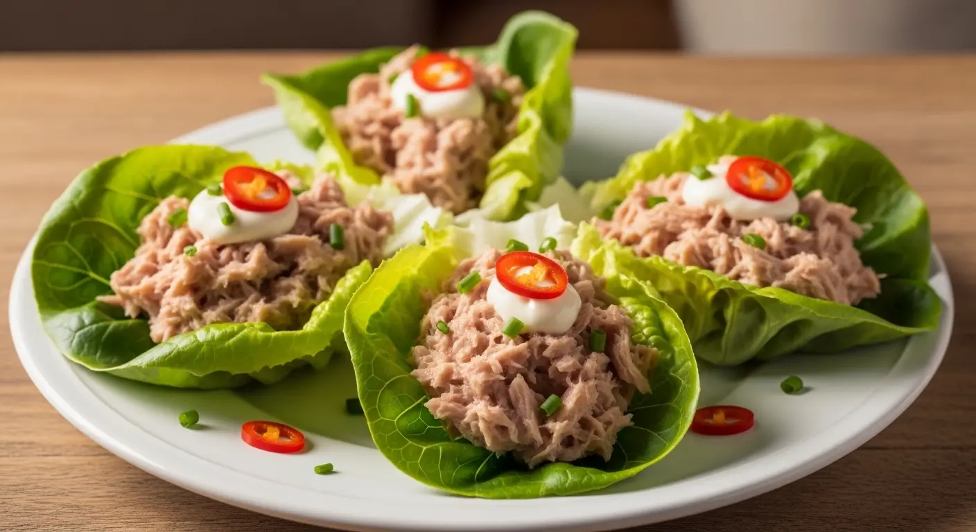 Tuna Lettuce Wraps