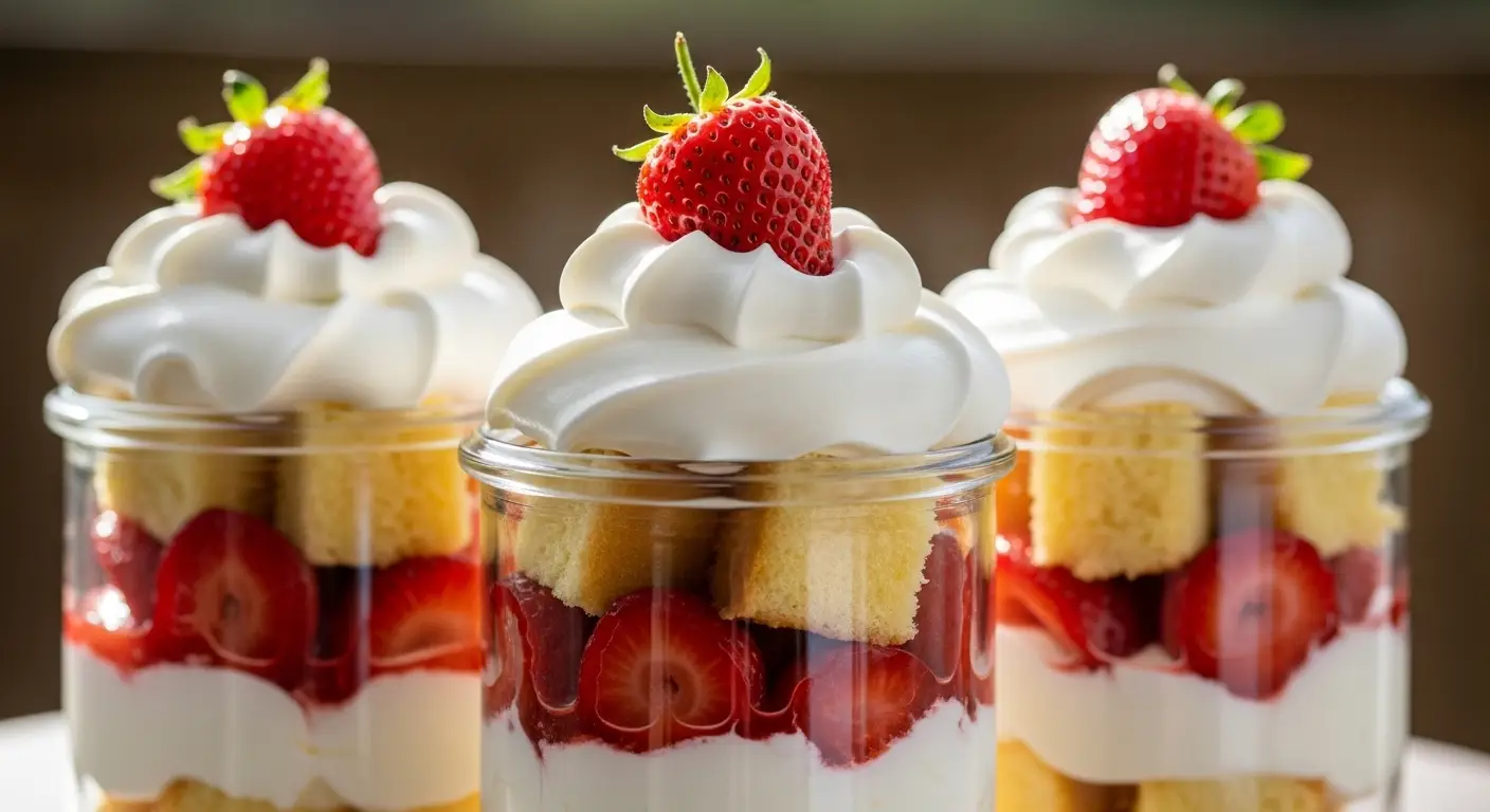 Strawberry Shortcake Cups