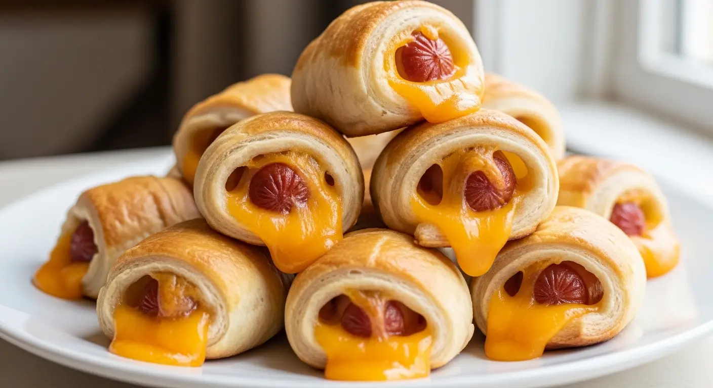 Cheesy Pigs in a Blanket