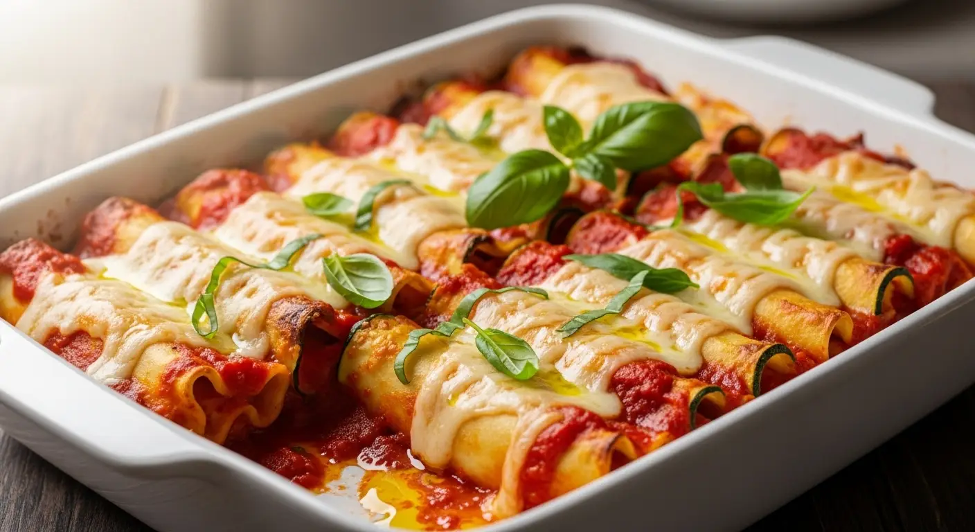 Healthy Zucchini Lasagna Roll Ups That Actually Taste Real