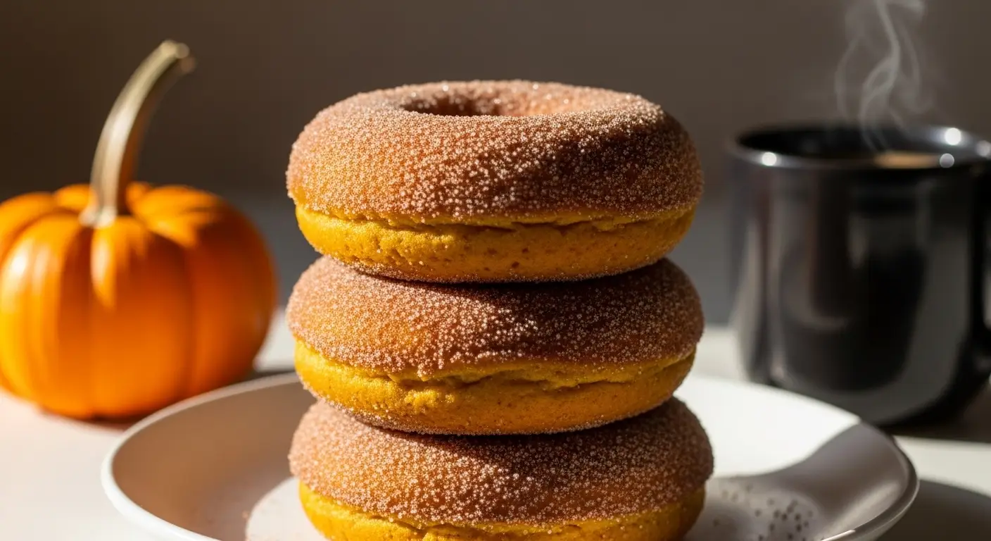 Easy Pumpkin Donut for Fall Mornings