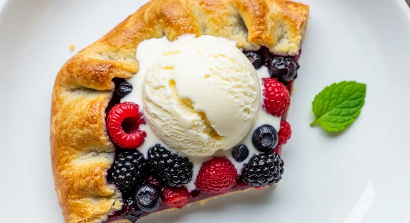 Rustic Berry Galette: An Easy Free-Form Pie