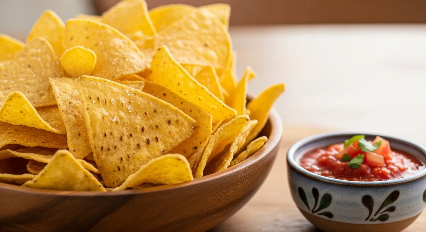 Best Ever Crispy Toaster Oven Tortilla Chips