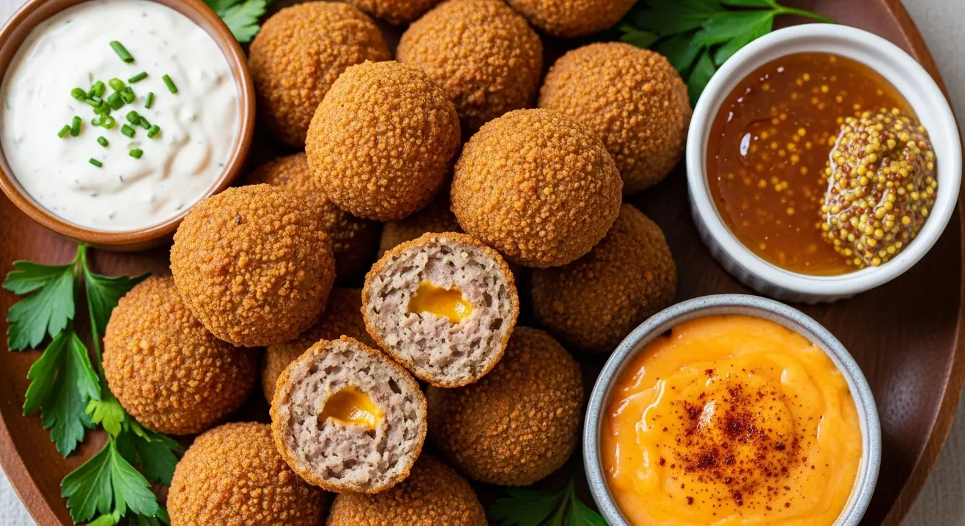 Rotel Cream Cheese Sausage Balls