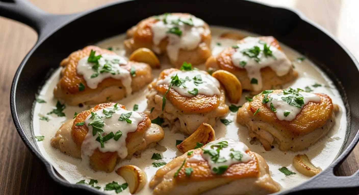 Garlic Chicken Creamy