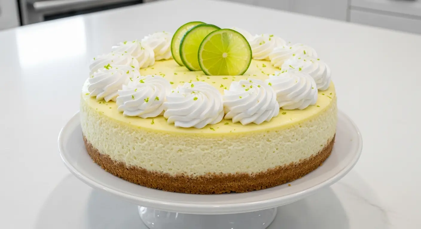 Zesty Key Lime Cheesecake for a Tropical Twist