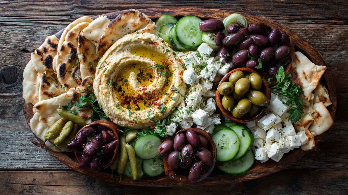 Mediterranean Mezze Platter