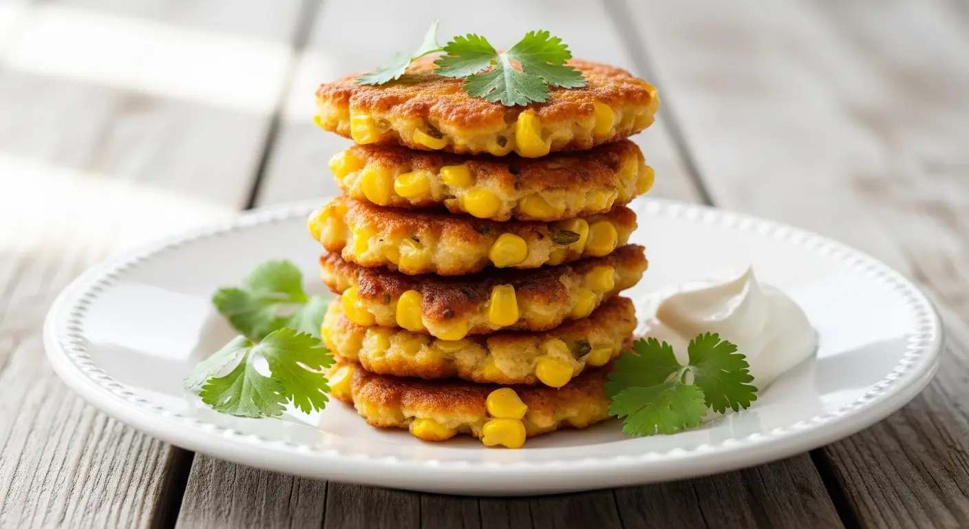 Sweet Corn Fritters