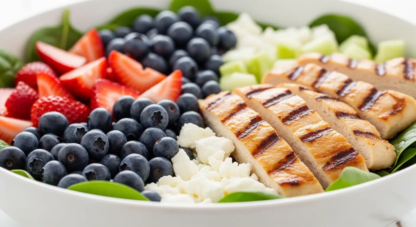 Refreshing Berry Chicken Salad