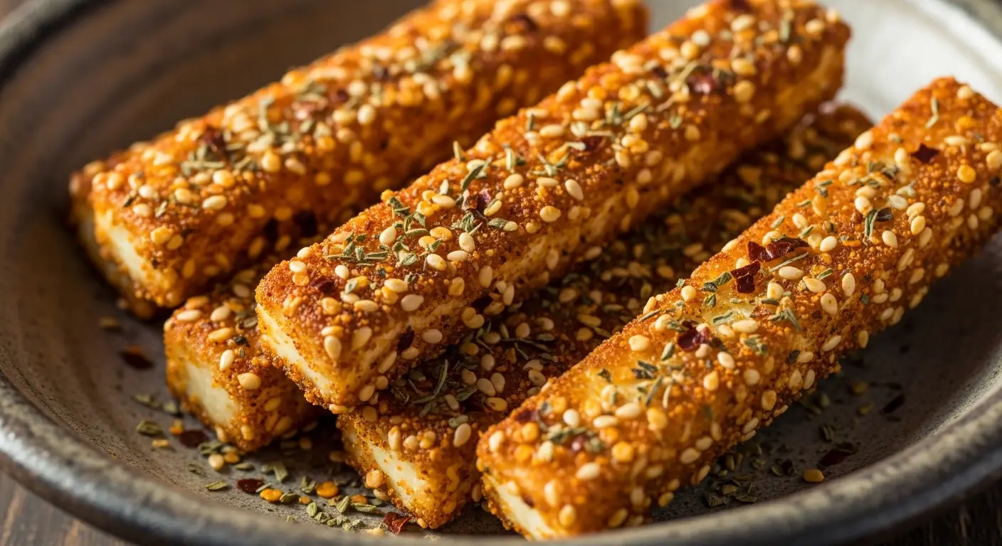Crispy Air Fryer Halloumi