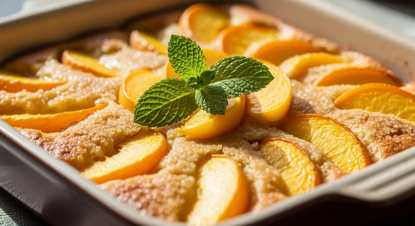 Healthy Peach Breakfast Bake for a Naturally Sweet Morning