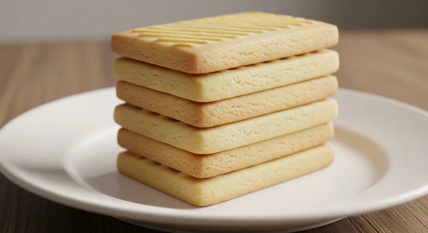 Buttery Shortbread Cookies with Only a Few Ingredients