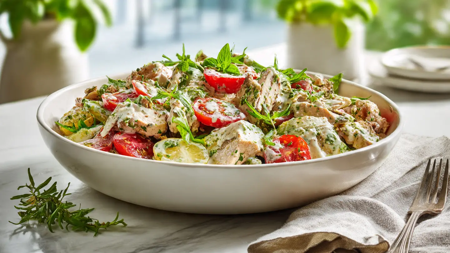 Italian Grinder Chicken Salad