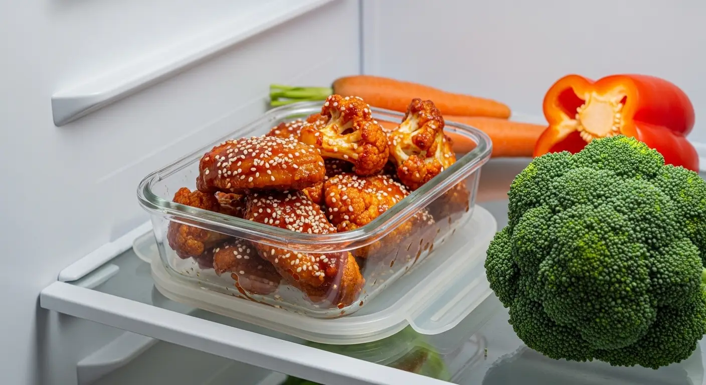 Cheesy Buffalo Cauliflower Wings