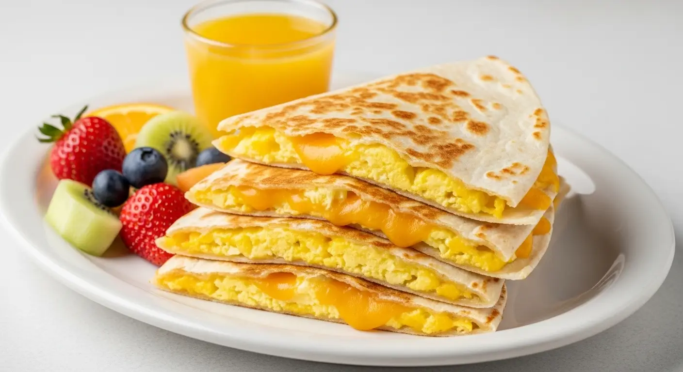 Quick and Easy Breakfast Quesadillas for Kids