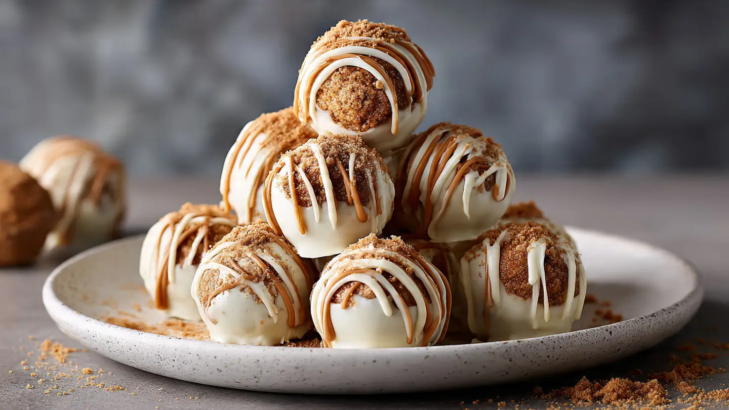 Best Ever Homemade Biscoff Cookie Butter Truffles
