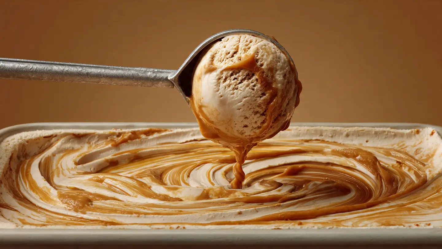 Indulgent Dulce De Leche Ice Cream